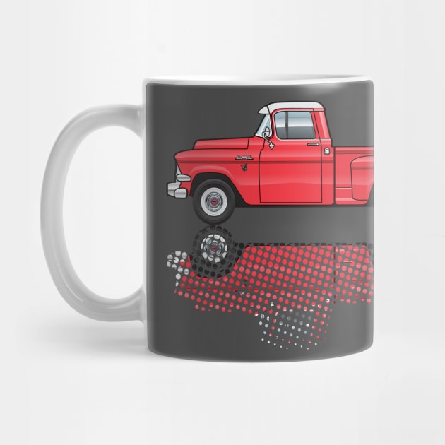 red truck by JRCustoms44